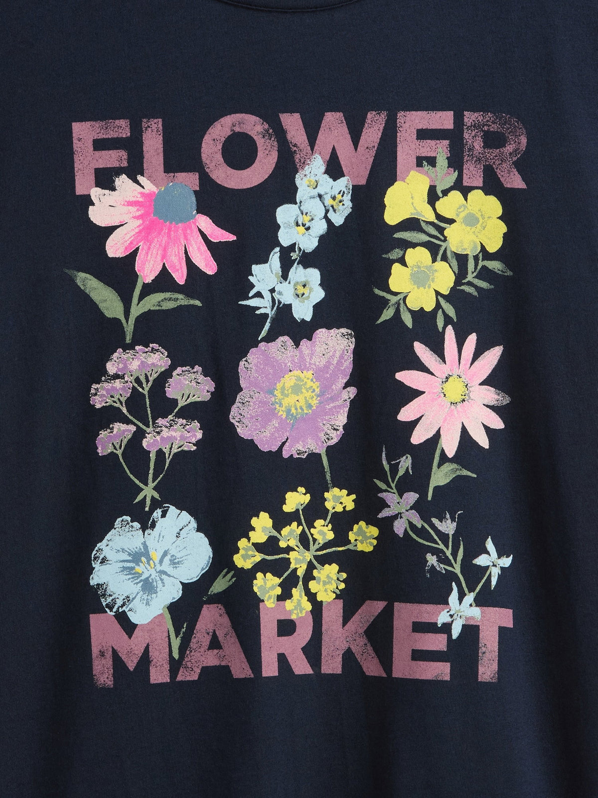 Sarı Grafik Baskılı T-shirt