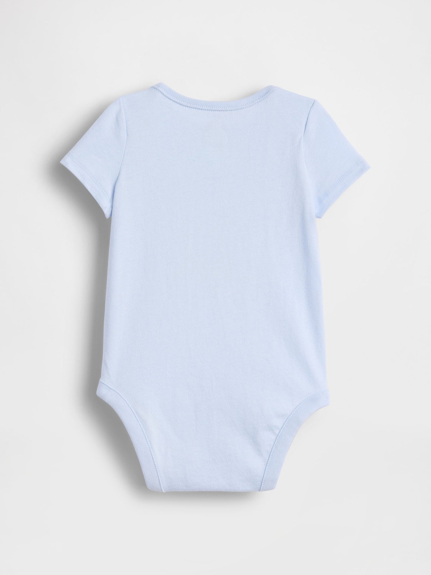 Açık Mavi First Favorites Organik Pamuk Bodysuit