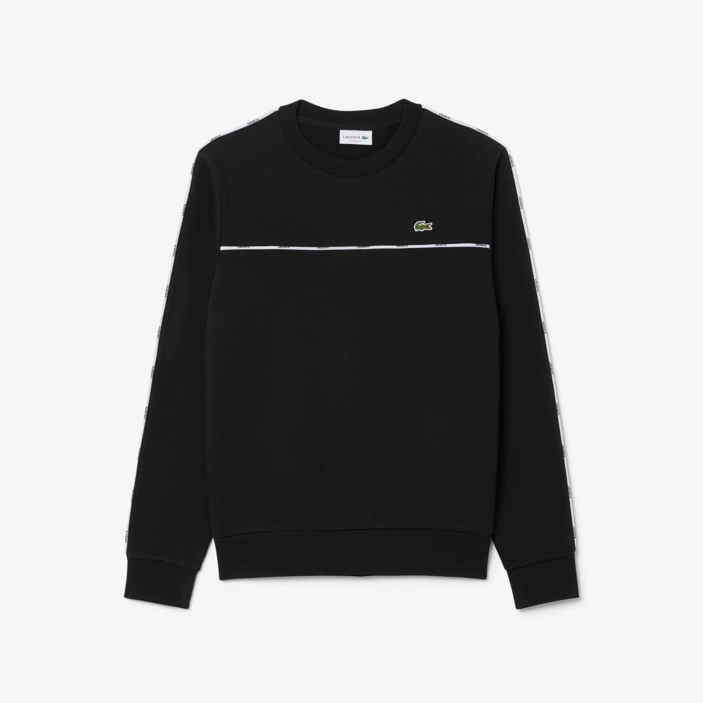 Lacoste Erkek Classic Fit Siyah Sweatshirt