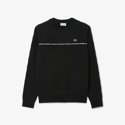 Lacoste Erkek Classic Fit Siyah Sweatshirt