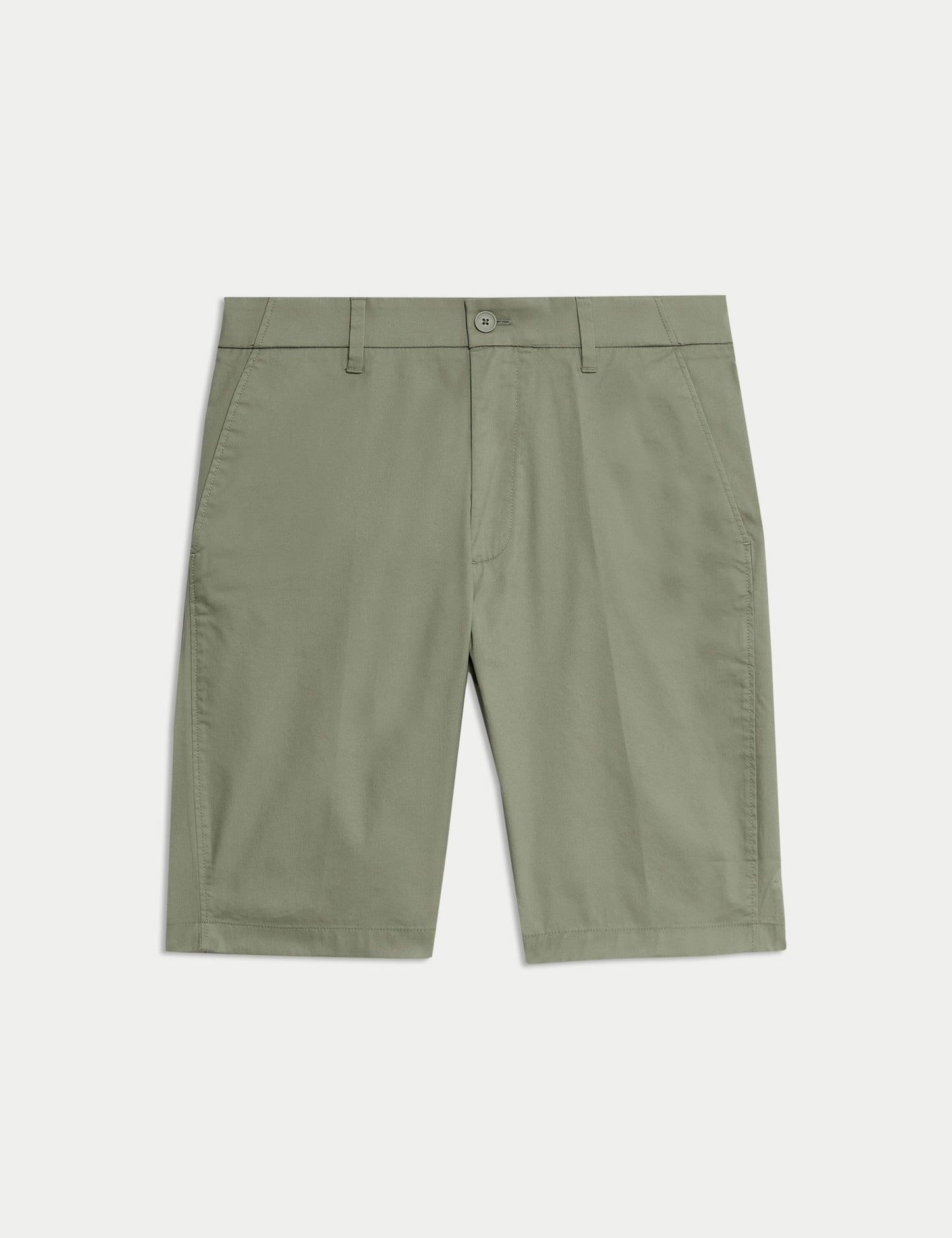 Pamuk Karışımlı Regular Fit Lightweight Chino Şort