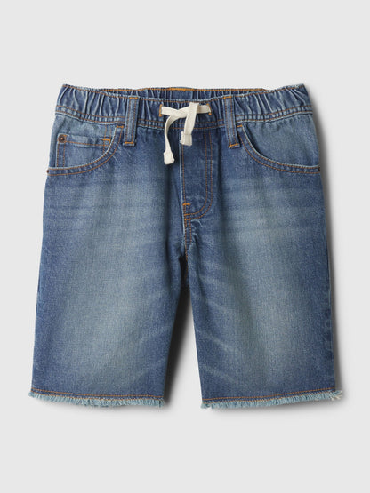 Mavi Slim Denim Pull-on Şort
