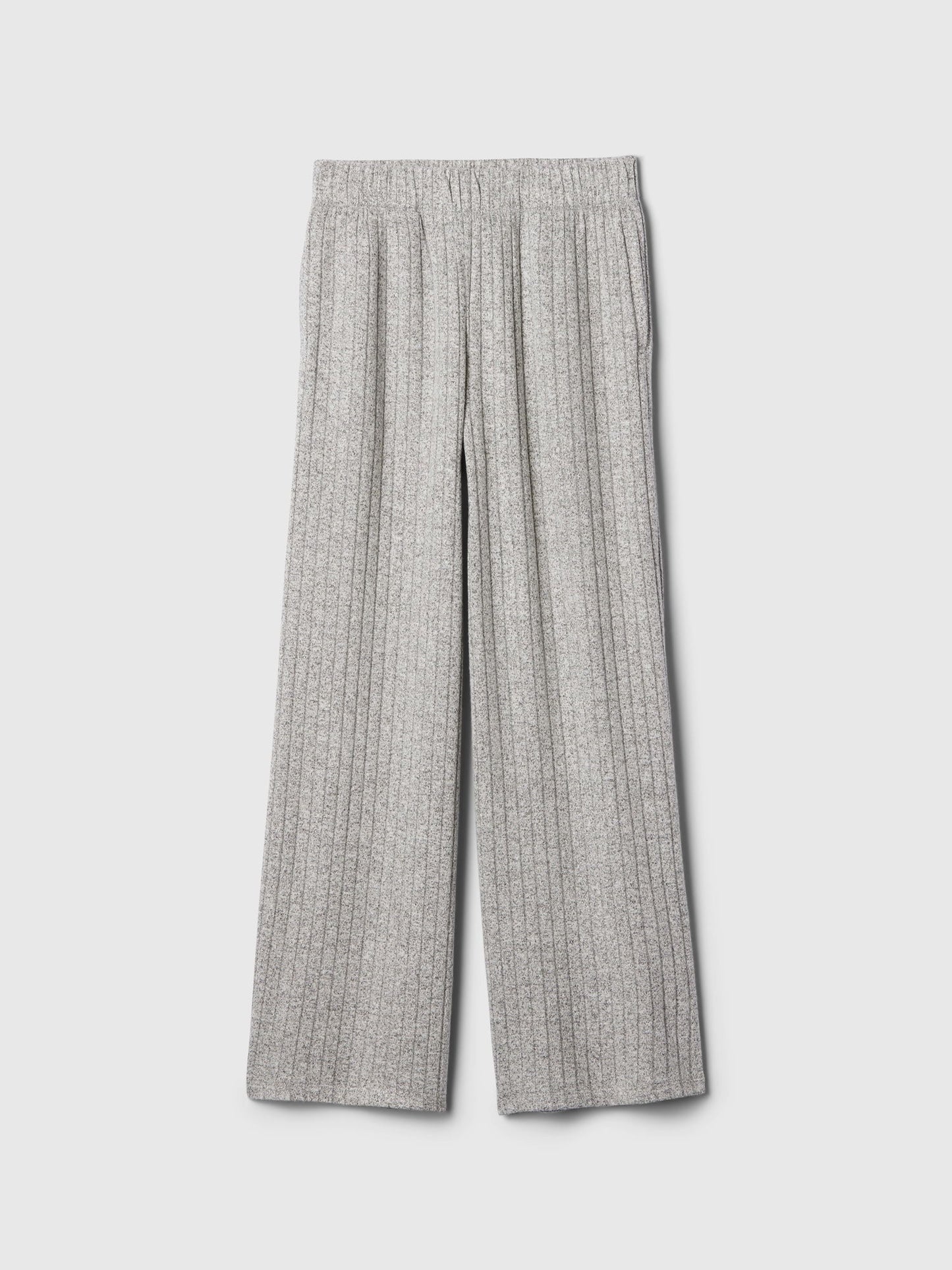 Gri Cozy Wide-leg Eşofman Altı