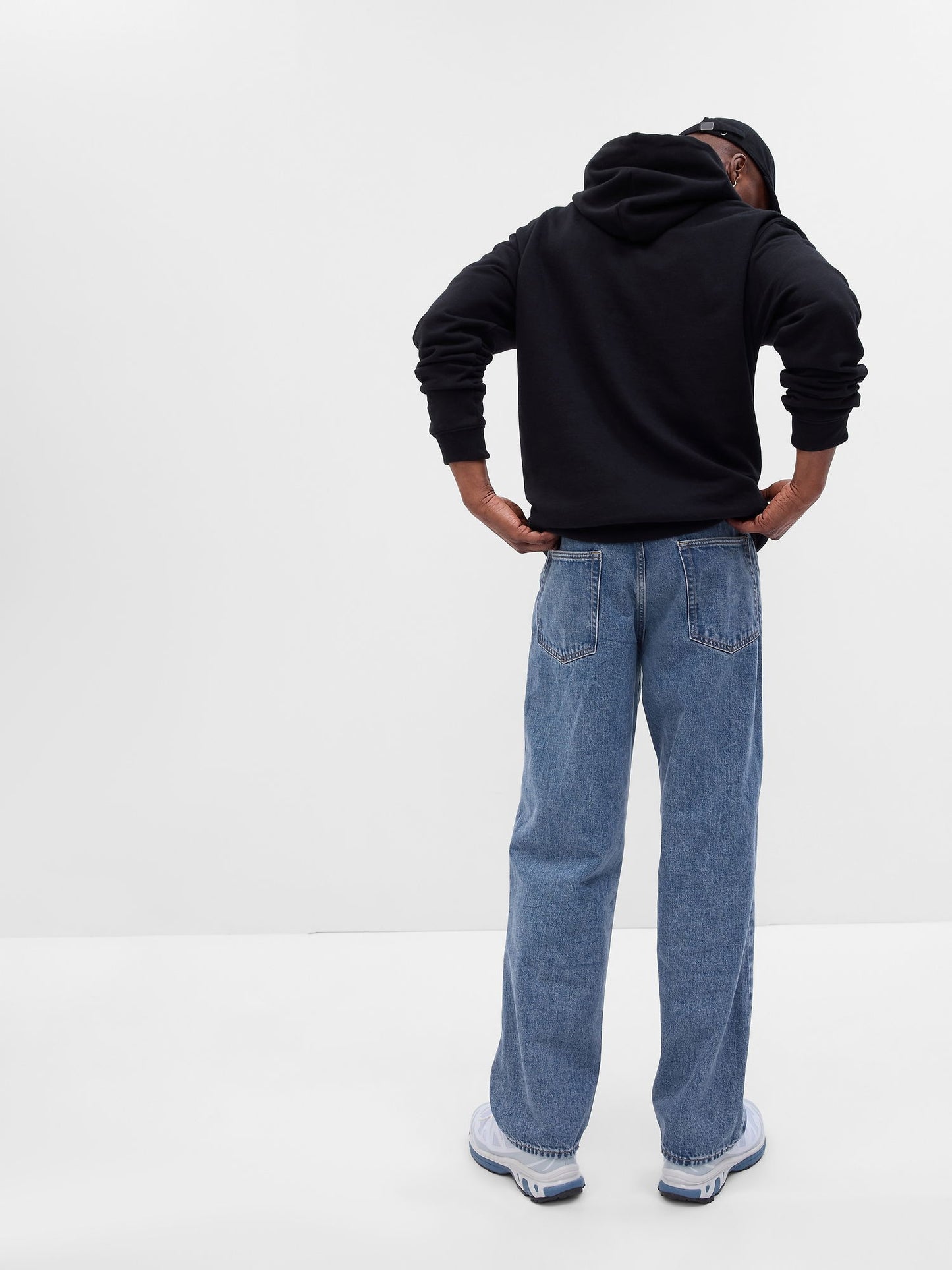 Mavi Baggy Jean Pantolon