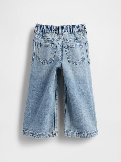 Mavi Pull-on Baggy Wide-leg Jean Pantolon