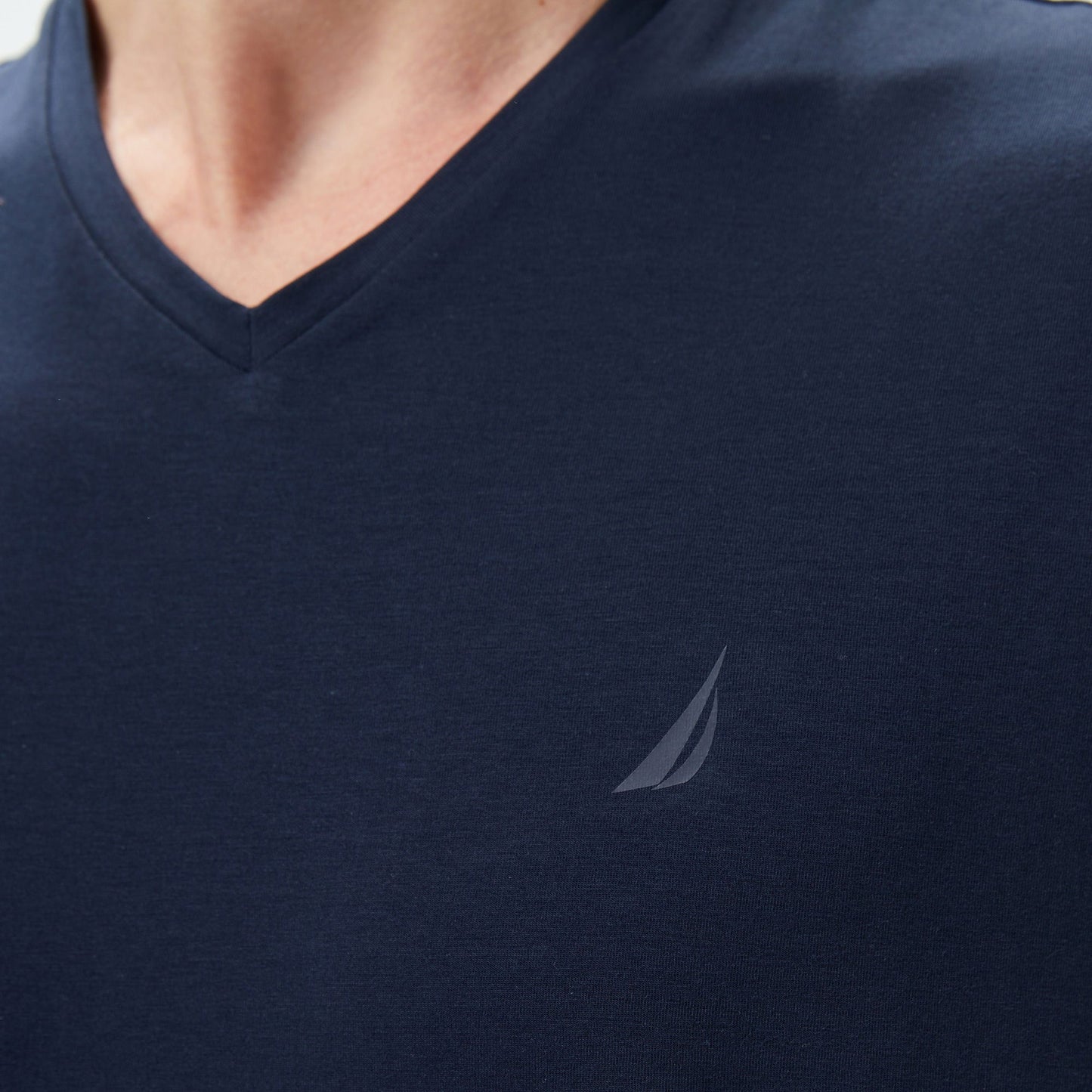 Nautica Erkek Lacivert Regular Fit T-shirt