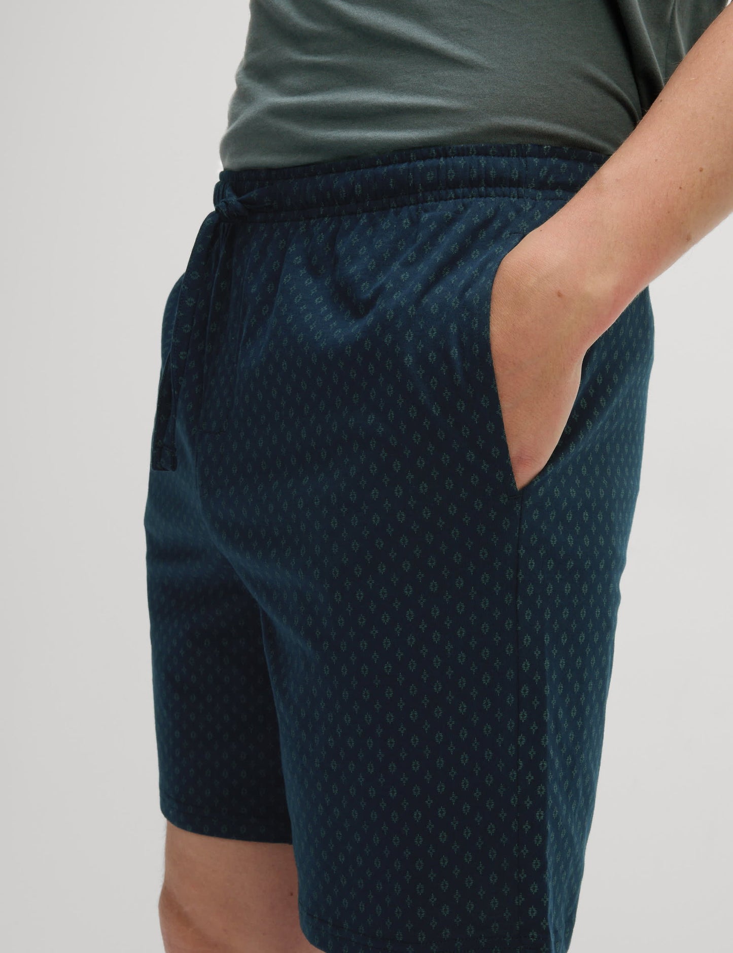 Pure Cotton Geometrik Desenli Pijama Takımı