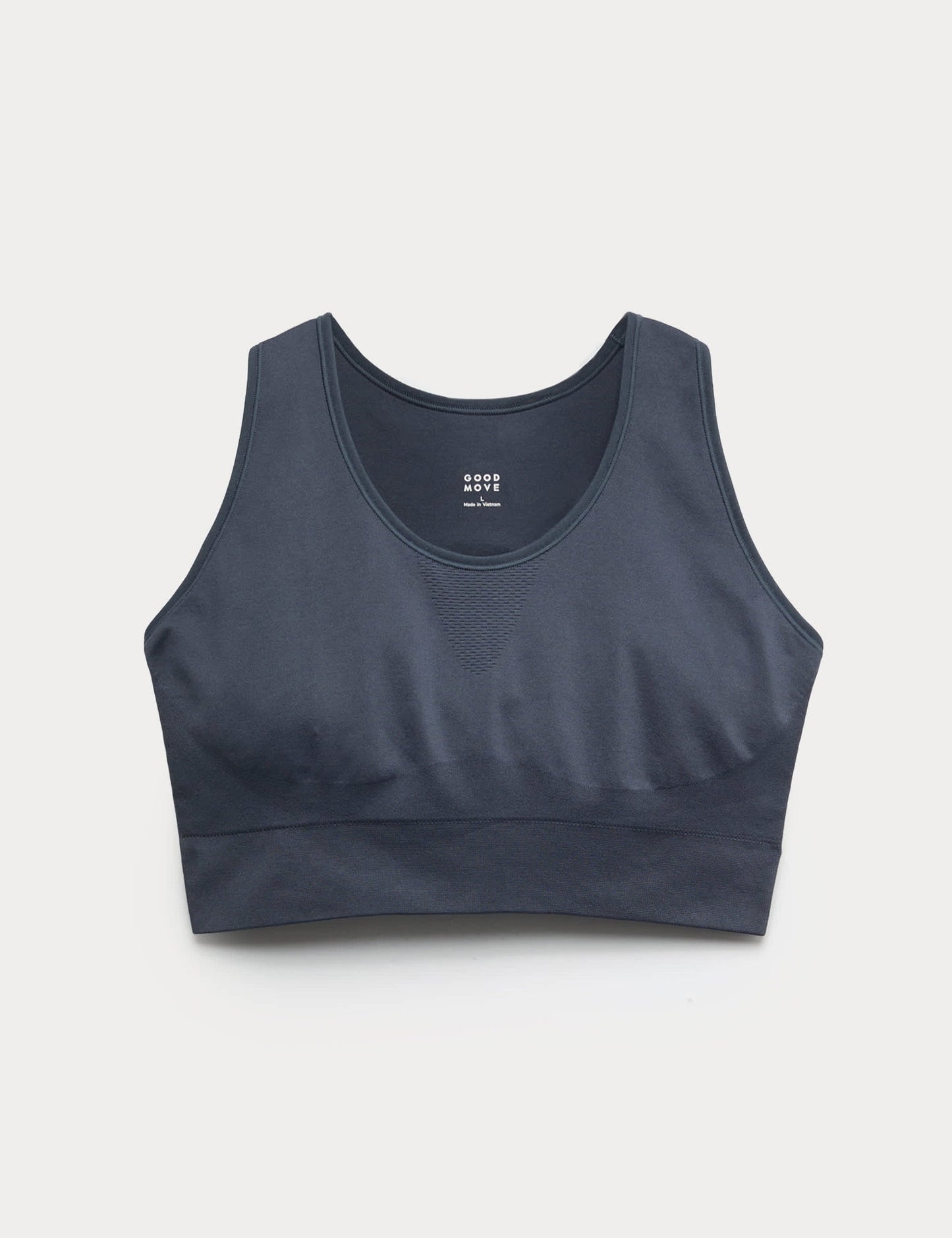 Jacquard Scoop Yaka Dikişsiz Crop Top