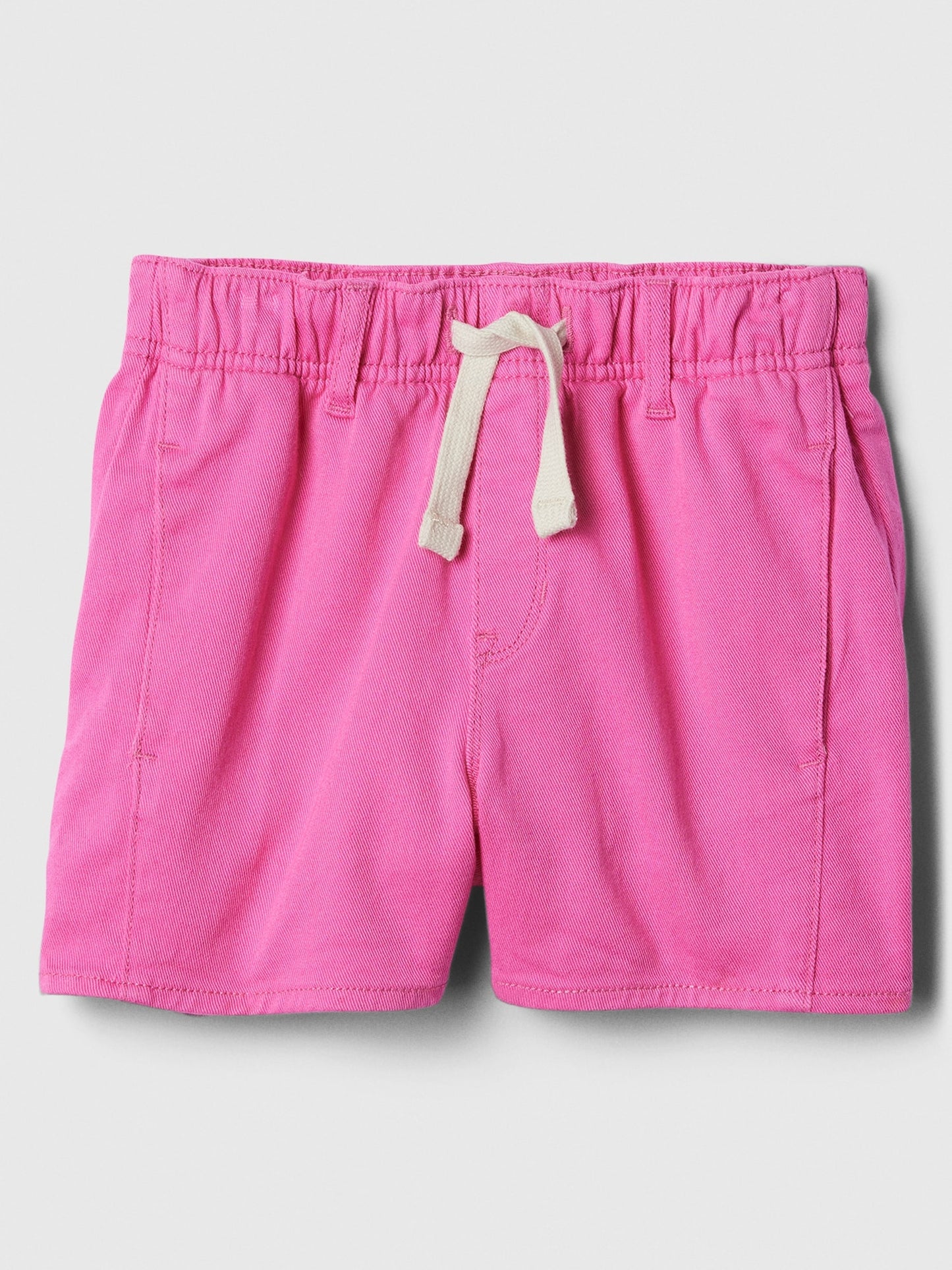 Pembe Easy Denim Pull-on Şort