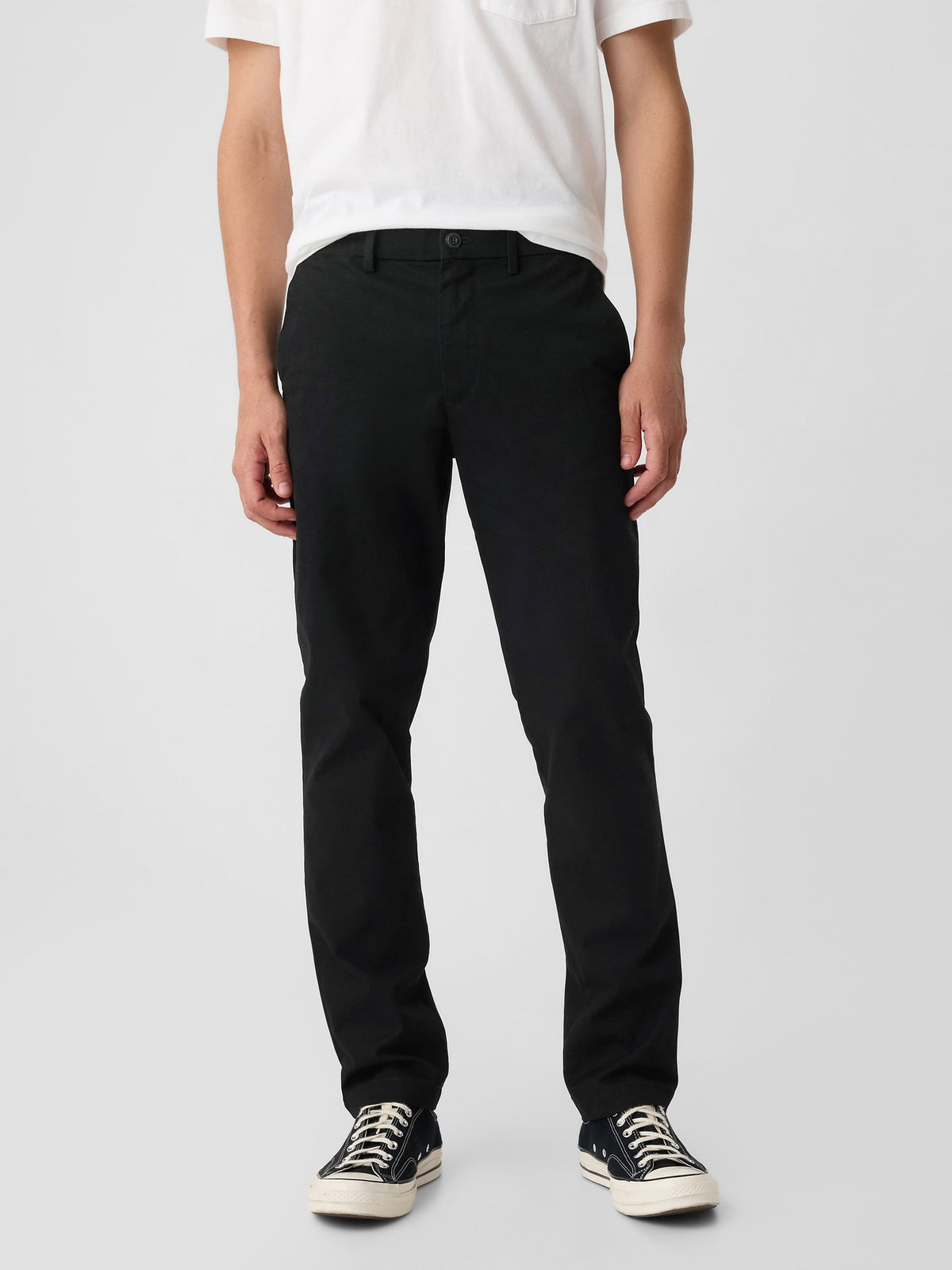 Siyah Gapflex Slim Khaki Pantolon