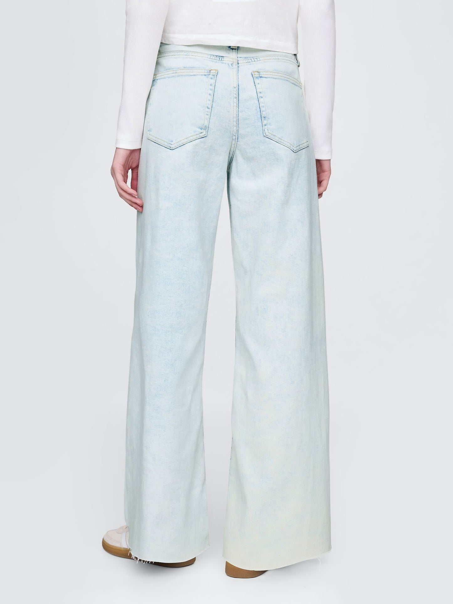 Mavi High Rise Stride Wide-leg Jean Pantolon