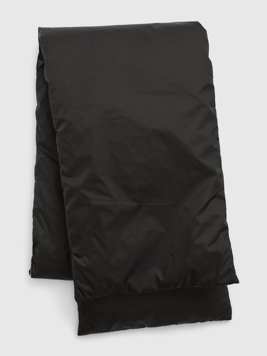 Siyah Puffer Şişme Atkı