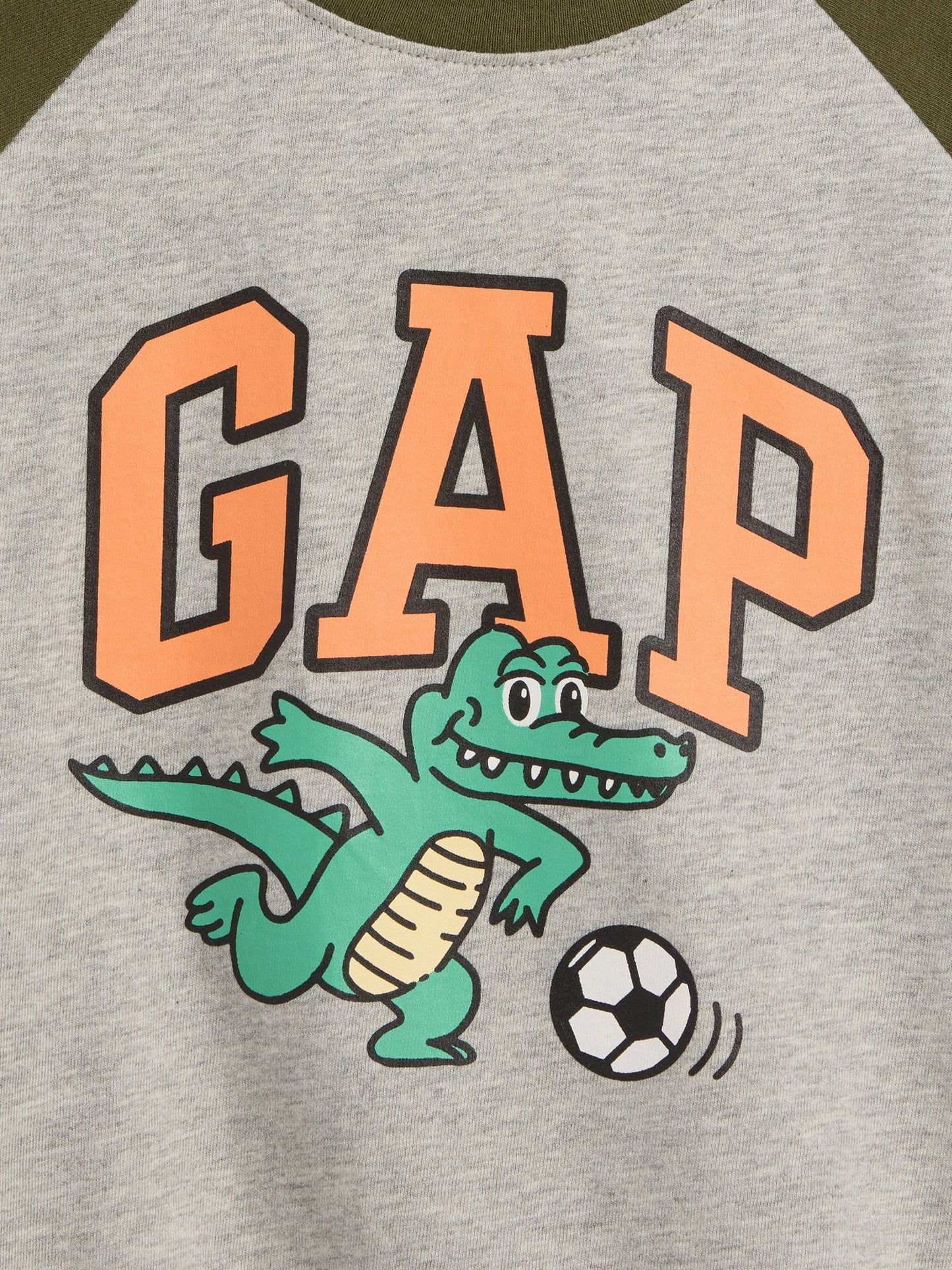 Açık Gri Colorblock Grafik Baskılı T-shirt