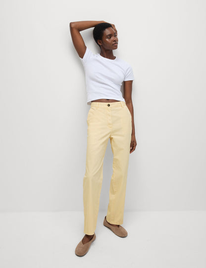 Straight Leg Grazer Chino Pantolon