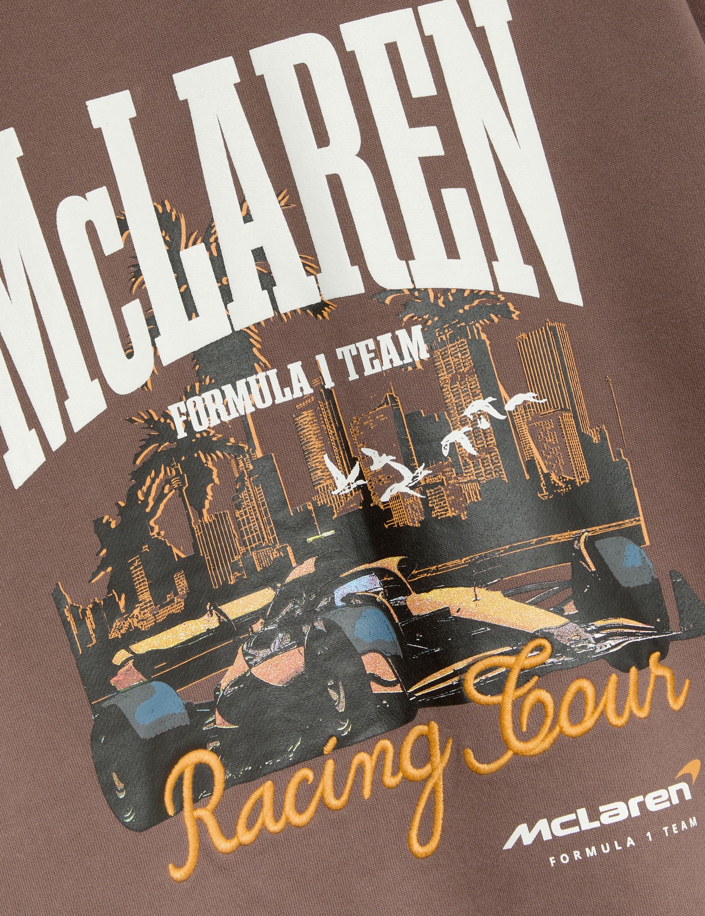 Pamuk Karışımlı Mclaren Kapüşonlu Sweatshirt (6-16 Yaş)