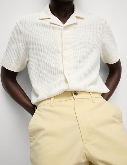 Regular Fit Streç Chino Şort