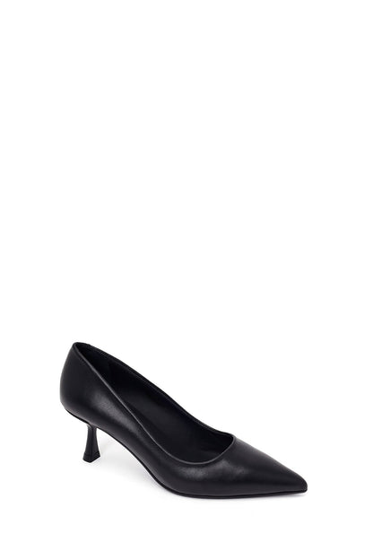 Kadın Siyah Ince Topuklu Deri Stiletto