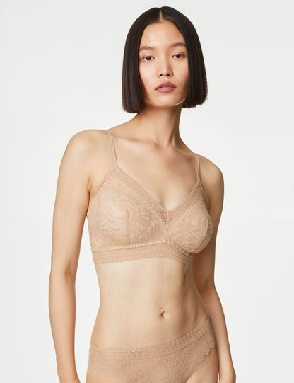 Flexifit™ Dantel Detaylı Balensiz Bralet