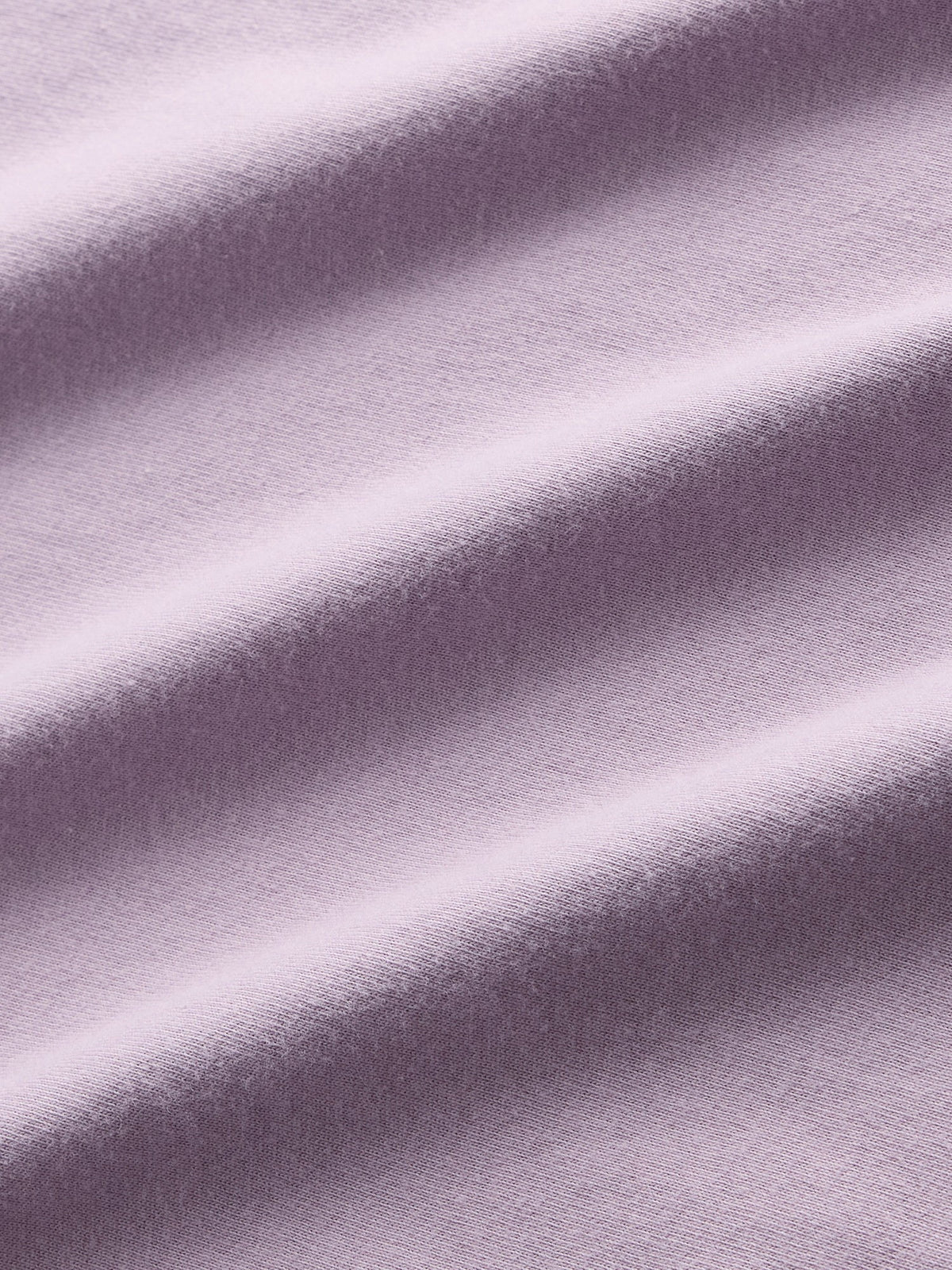 Açık Lila Everyday Soft Bisiklet Yaka T-shirt