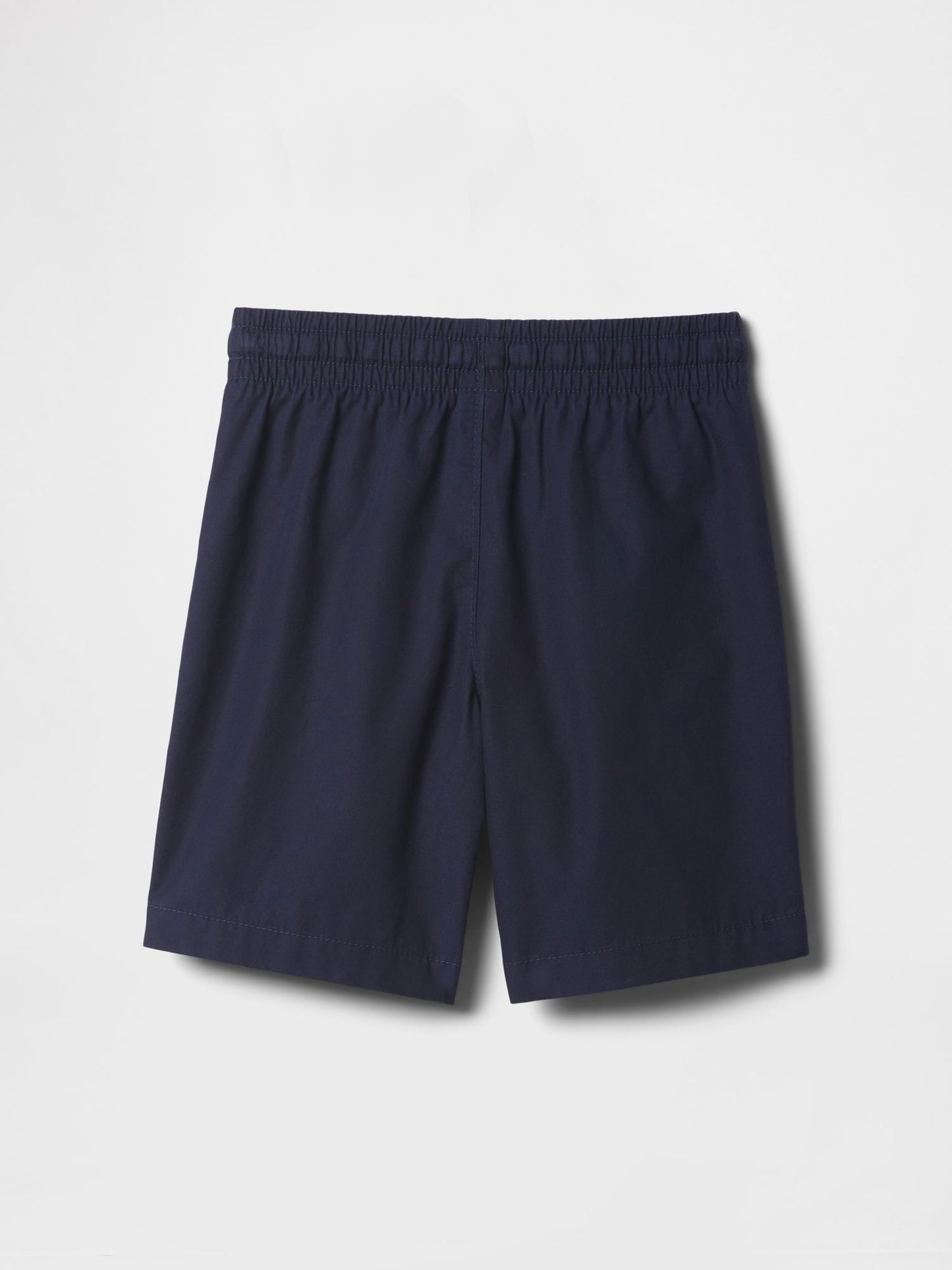 Lacivert Poplin Pull-on Şort