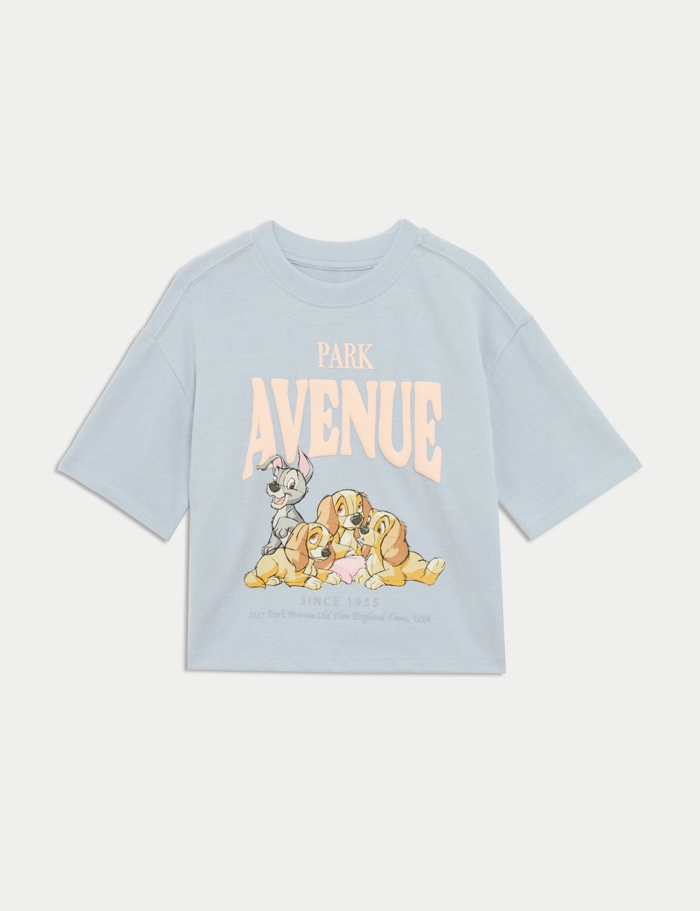 Saf Pamuklu Lady And The Tramp:trade_mark: T-shirt (1-8 Yaş)