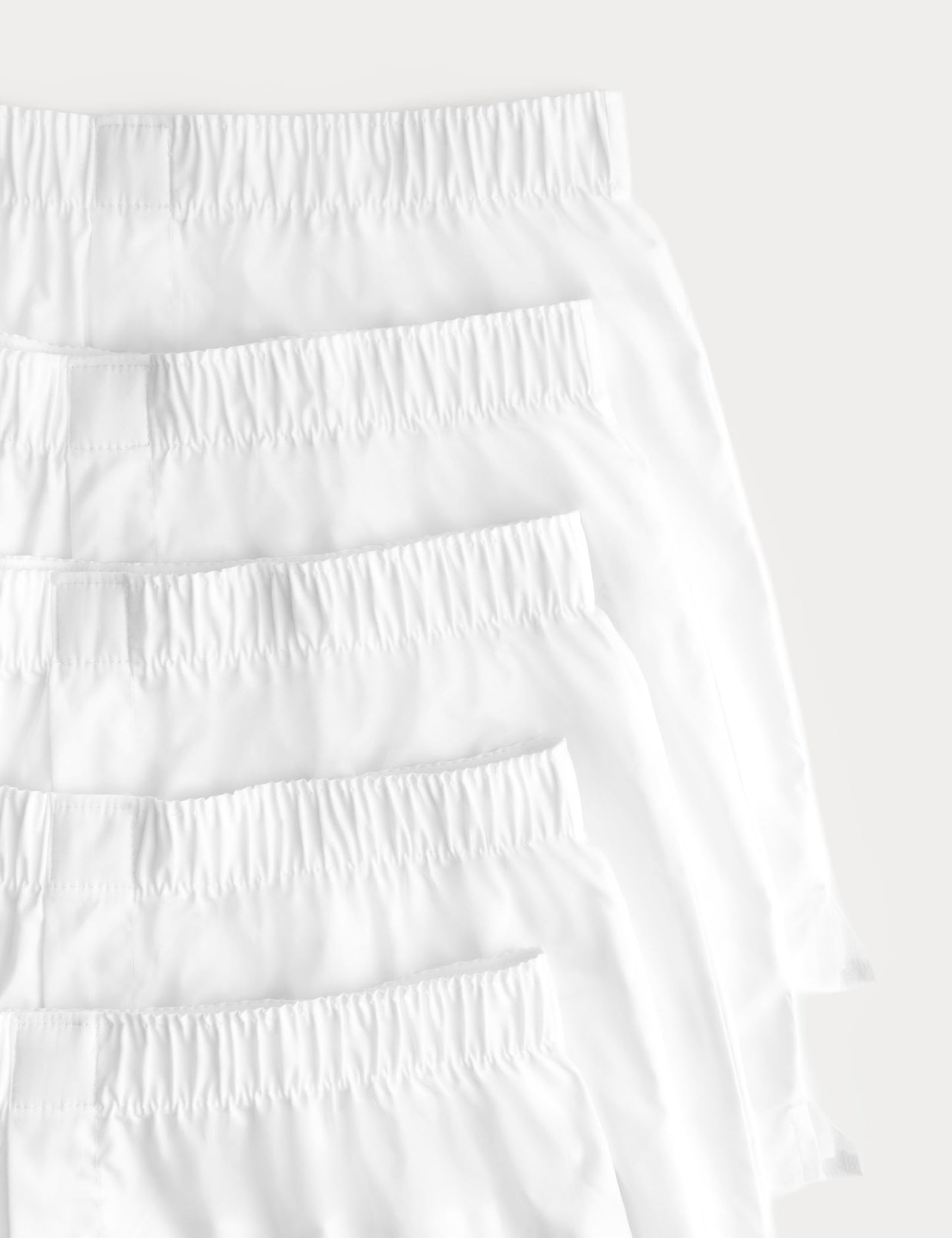 5'li Saf Pamuklu Boxer