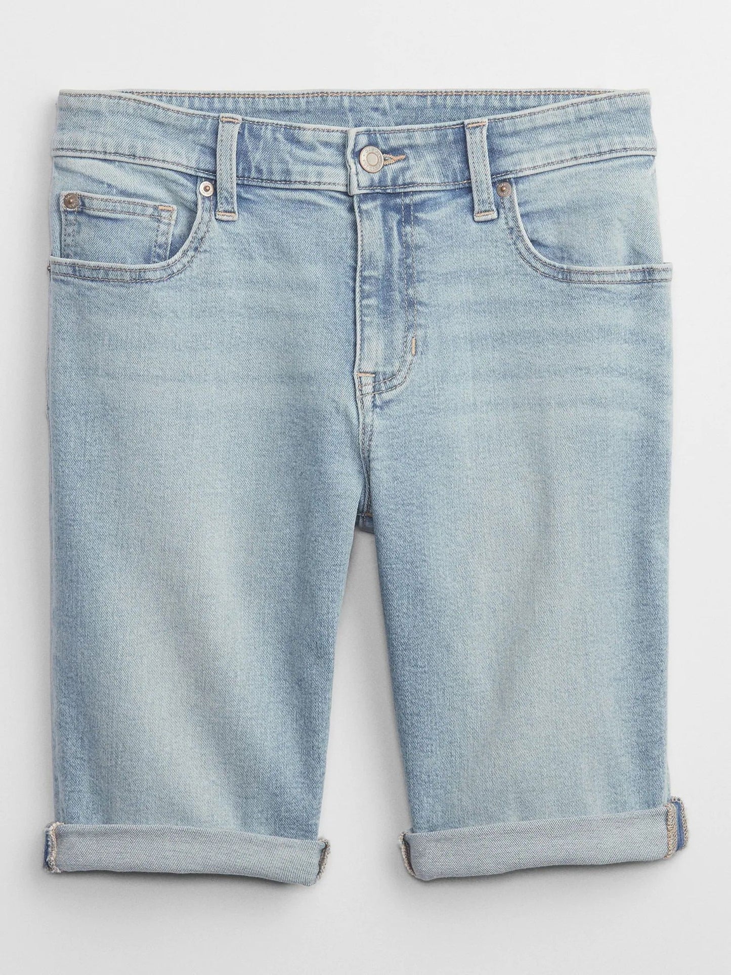 Açık Mavi Denim Şort
