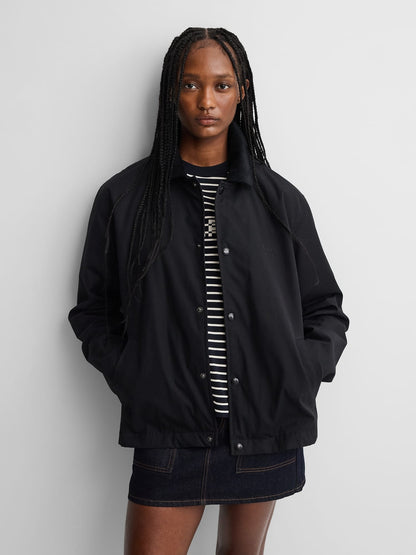 Siyah Gap × A.p.c. Kanvas Ceket