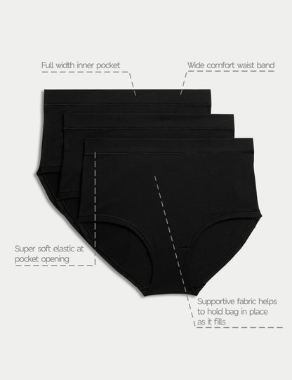 3'lü Full Brief Külot Seti