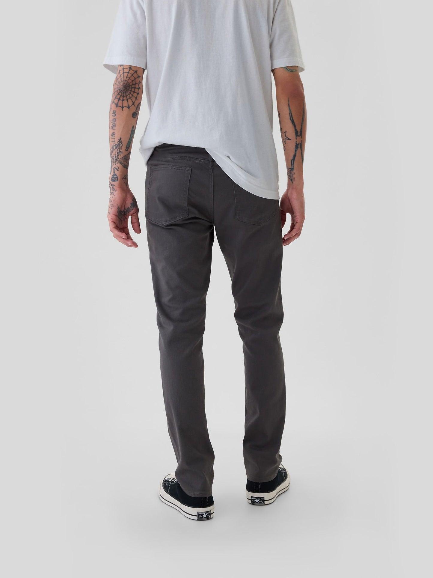 Gri Gapflex Slim Fit City Max Jean Pantolon