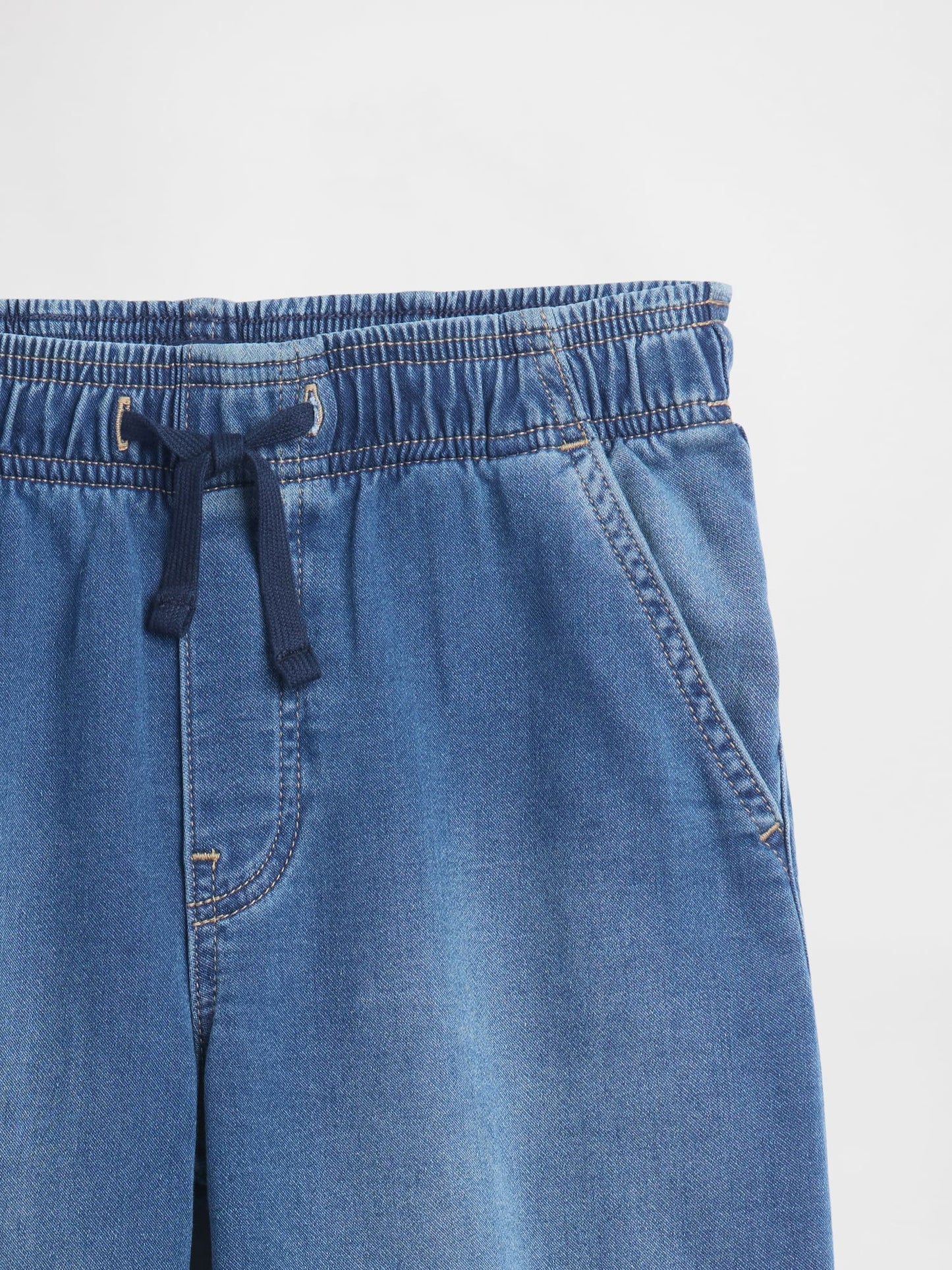 Mavi High Rise Pull-on Wide-leg Sweatpant Jean Pantolon