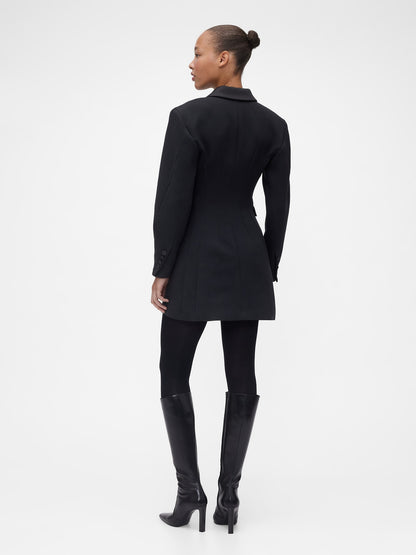 Siyah Gapstudio Tailored Blazer Elbise