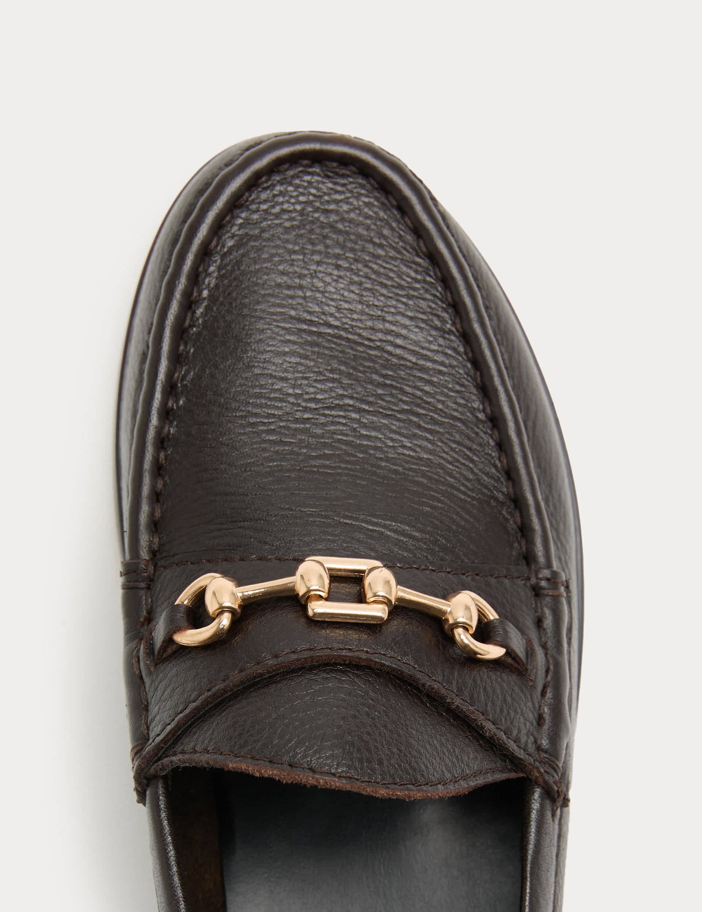Deri Detaylı Loafer