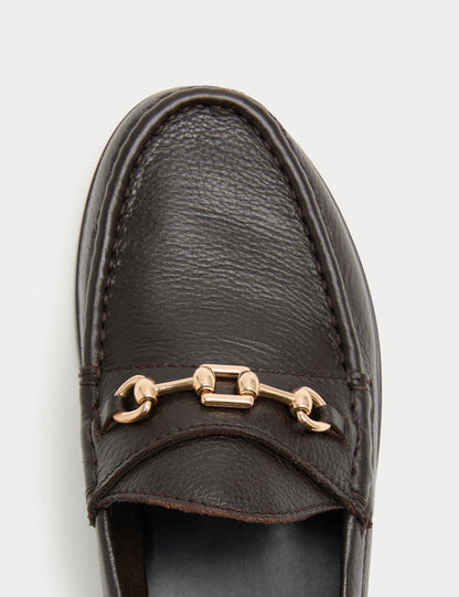 Deri Detaylı Loafer