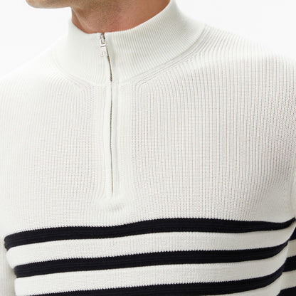 Nautica Erkek Krem Classic Fit Kazak