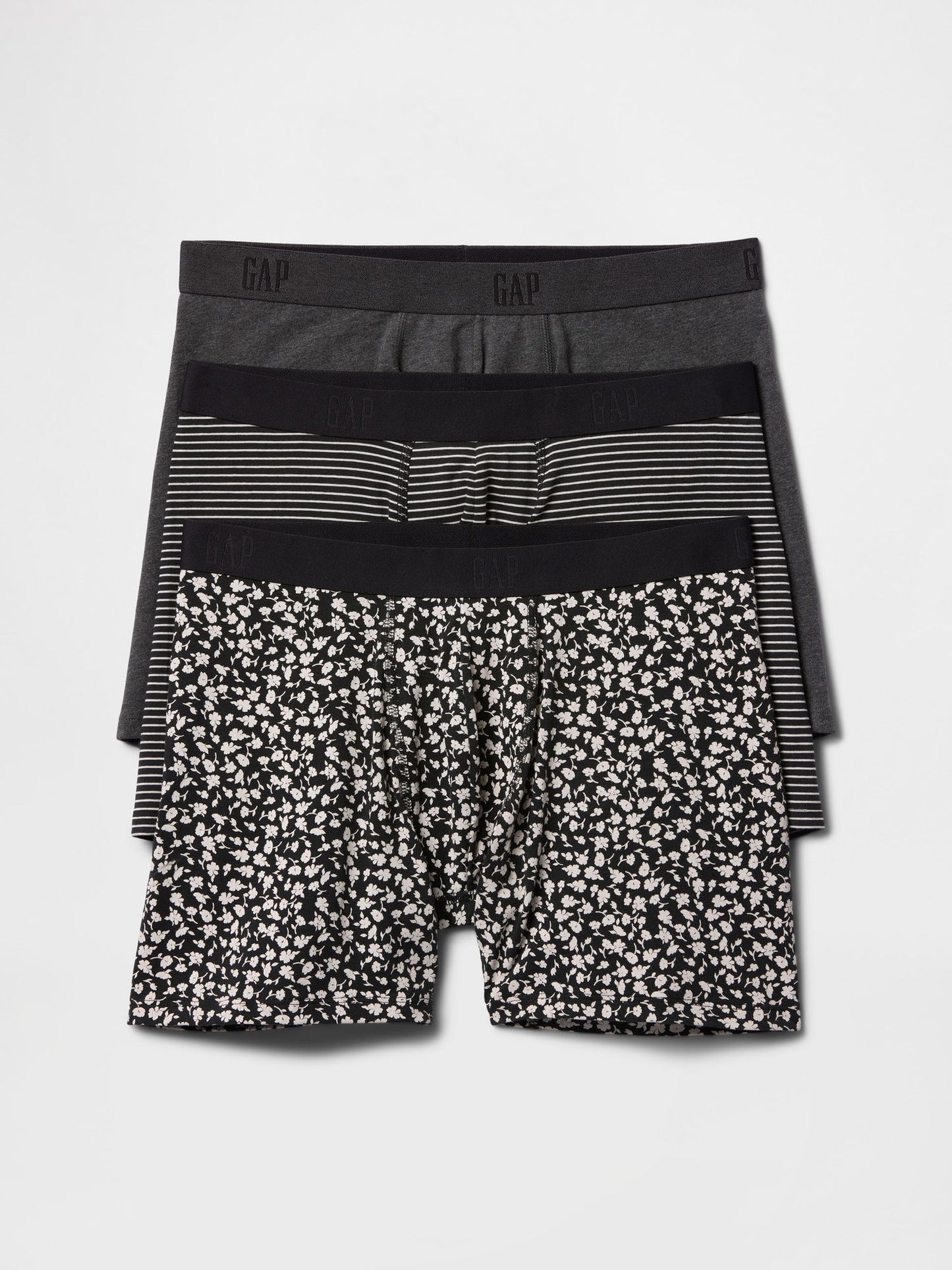Siyah 3'lü Brief Boxer Seti