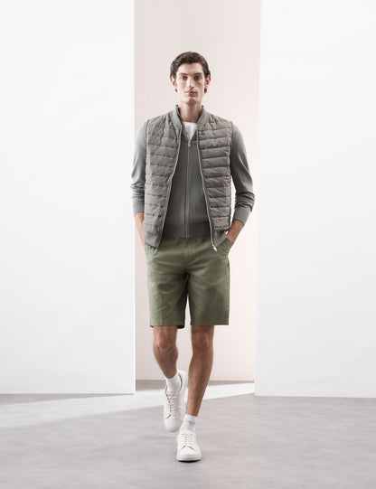 Pamuk Karışımlı Regular Fit Lightweight Chino Şort