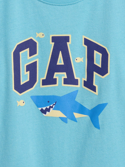 Açık Mavi Logo T-shirt