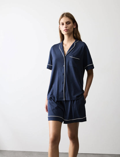 Cool Comfort™ Pamuklu Modal Şortlu Pijama Takımı