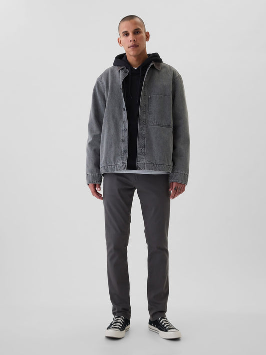 Gri GapFlex Slim Fit City Max Jean Pantolon