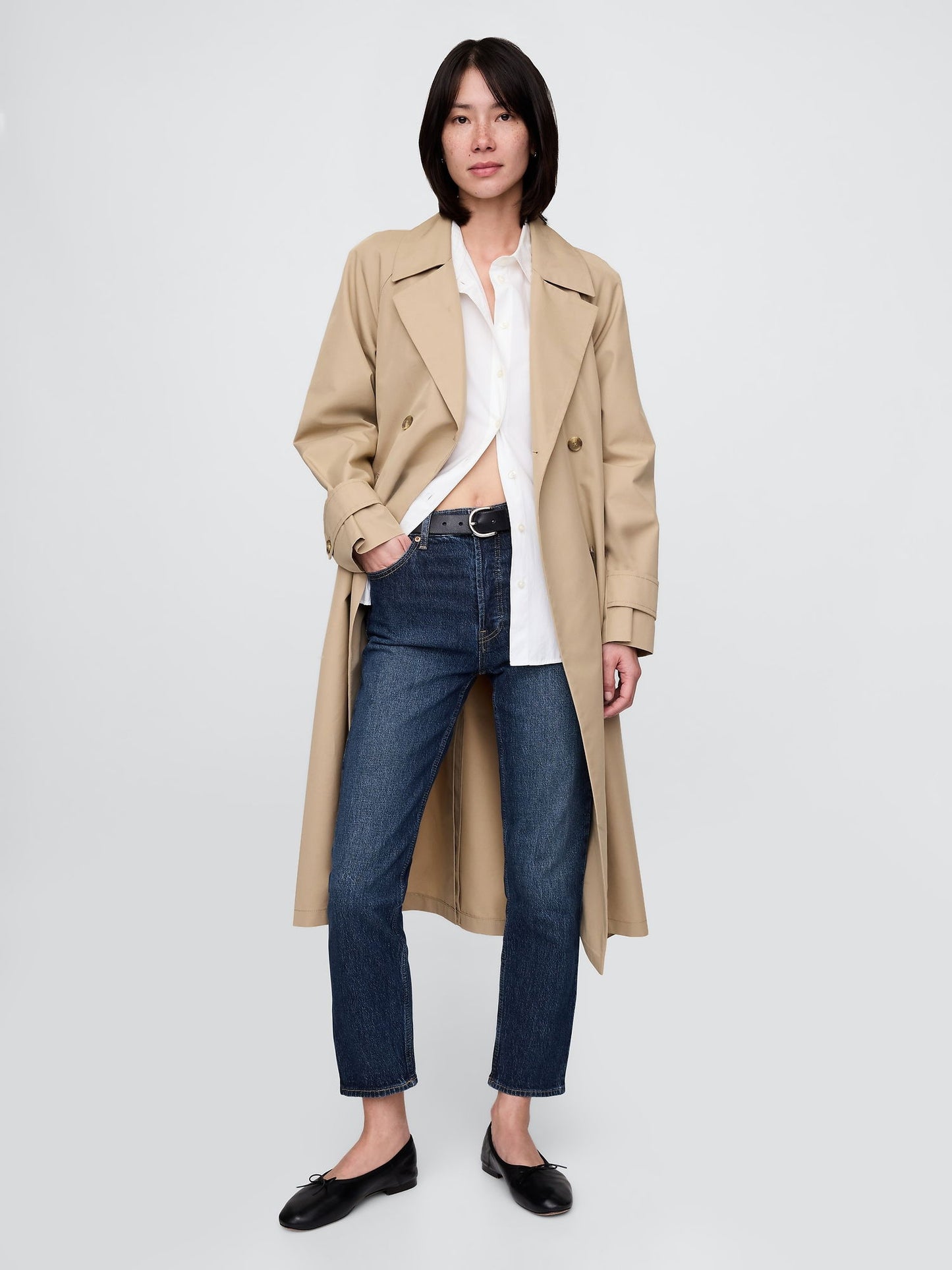 Mavi High Rise Cheeky Straight Washwell Jean Washwell