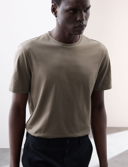 Pure Supima® Slim Fit Premium Pamuklu T-shirt