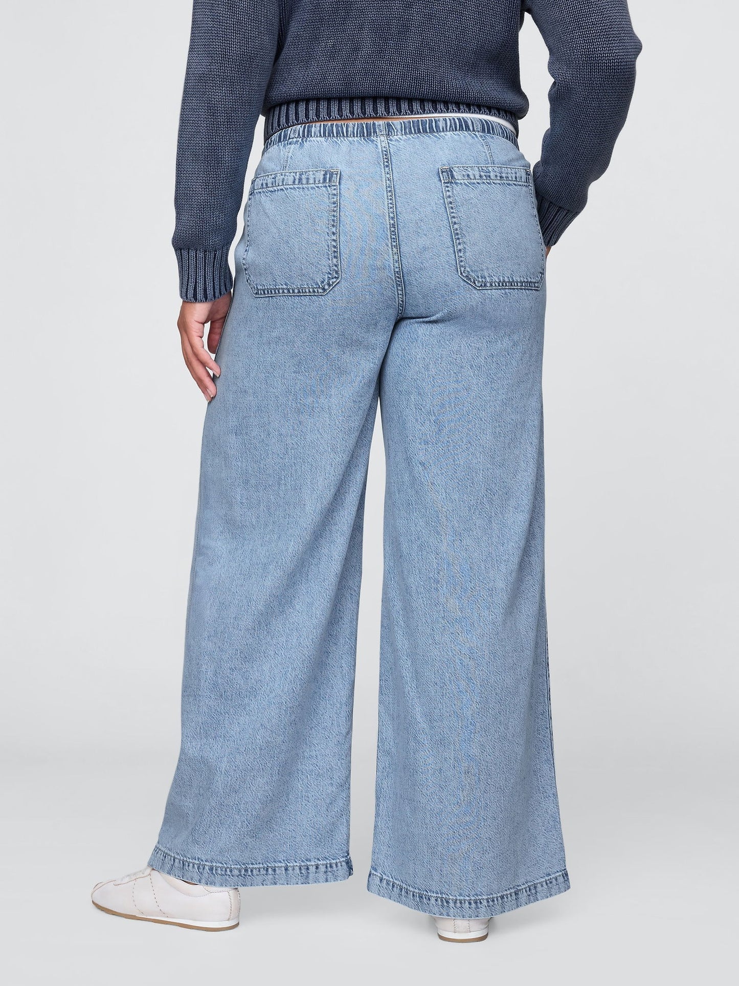Mavi Mid Rise Ultrasoft Easy Baggy Jean Pantolon