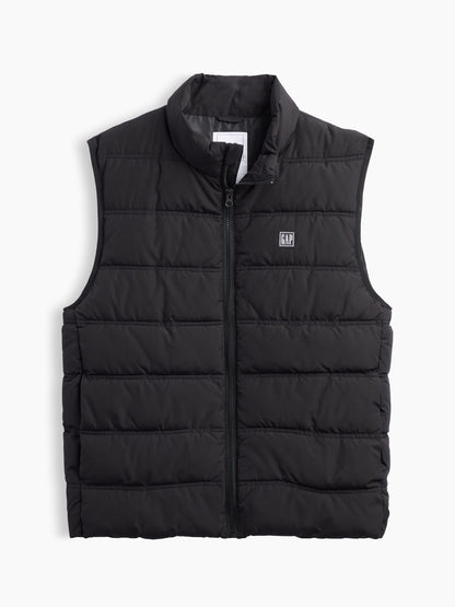 Mavi Relaxed Puffer Şişme Yelek