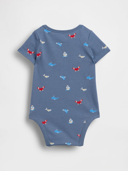 Kırık Beyaz First Favorites Organik Pamuk Bodysuit