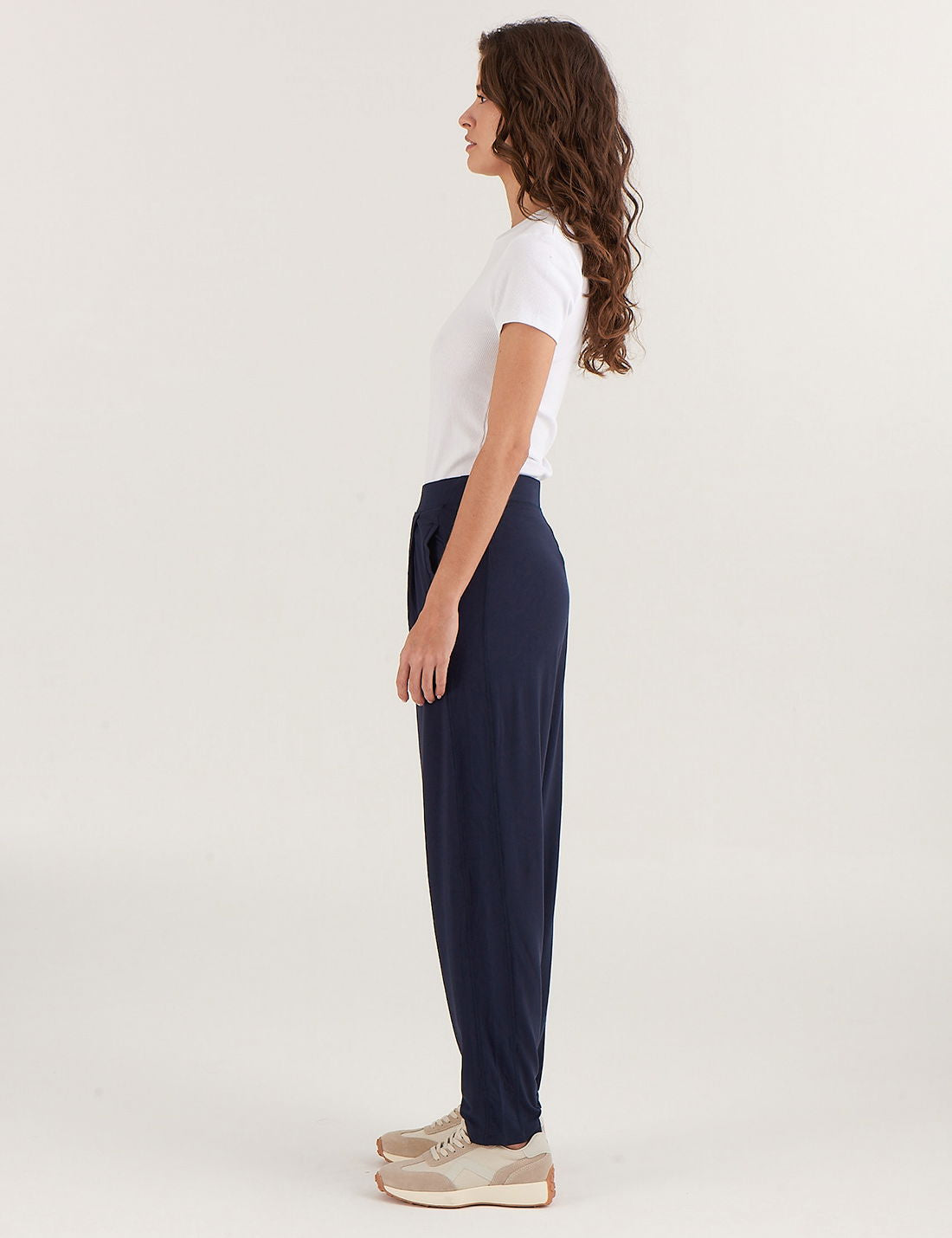 Tapered Fit Örme Pantolon