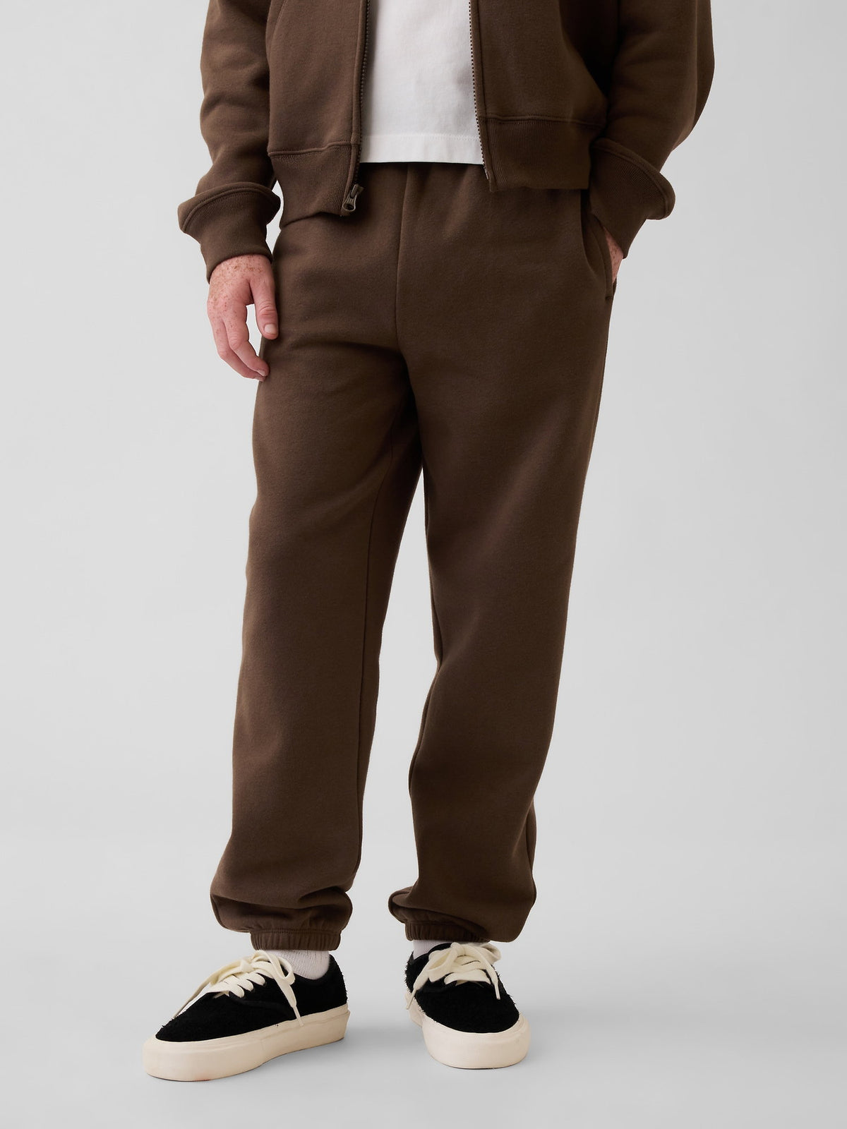 Kahverengi Vintagesoft Relaxed Jogger Eşofman Altı