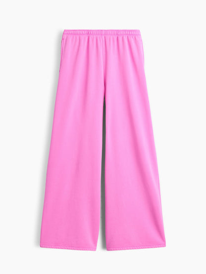 Koyu Yeşil Vintagesoft Baggy Wide-leg Eşofman Altı