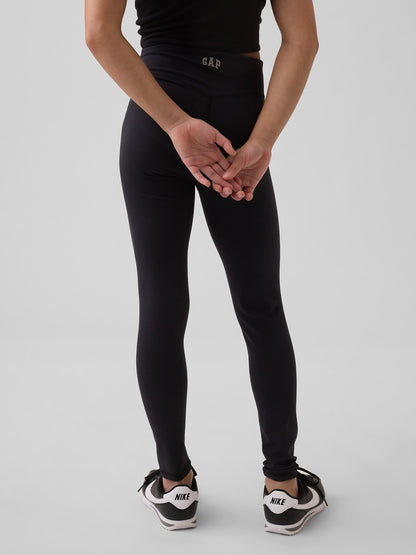 Siyah Performans Leggings Tayt