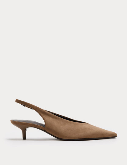 Slingback Topuklu Ayakkabı